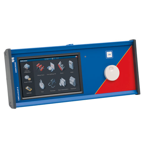 Испытательное устройство тока - CMControl P - OMICRON electronics - напряжения / электрическое / с ручным приводом
