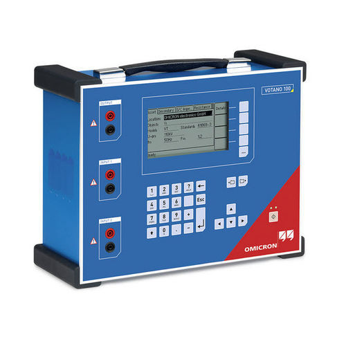 Испытательное устройство напряжения - VOTANO 100 - OMICRON electronics - электрическое / рабочих характеристик / качества