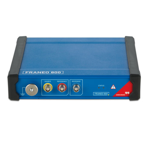 Анализатор сигнала - FRANEO 800 - OMICRON electronics - для электросети / электрический / мощности
