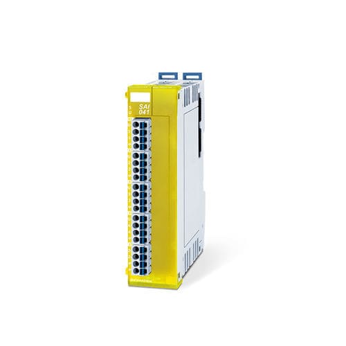 Аналоговый входной модуль - SAI 041 - SIGMATEK GmbH & Co KG - 4 аналоговых входа / для безопасности / SIL