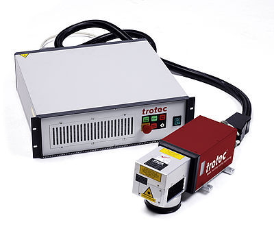 Маркировочная машина волоконный лазер - SpeedMarker 50 - Trotec Laser GmbH - для металла / для пластмассы / встраиваемая