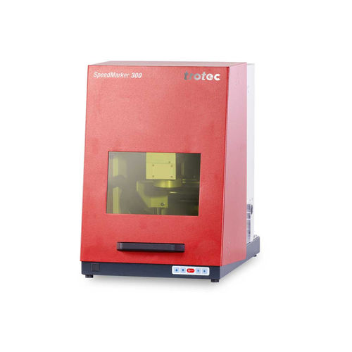 Маркировочная машина волоконный лазер - SpeedMarker 300 - Trotec Laser GmbH - лазер MOPA / бумаги / для кожи