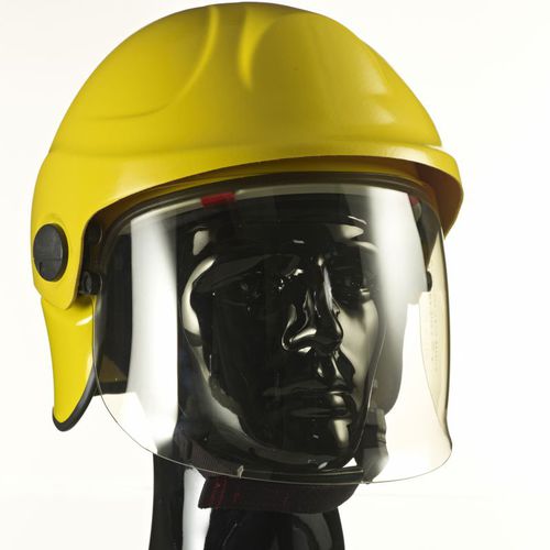 Каска EN16473 - Cromwell F900 - helmets integrated - желтая / с забралом