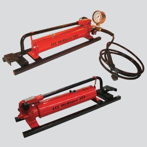 Поршневый гидравлический насос - HP-FP series - Hi-Force Hydraulic Tools - с ручным приводом / из стали / двухскоростной