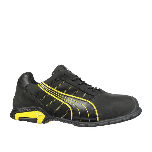 Противоскользящая спецобувь - AMSTERDAM LOW - PUMA SAFETY SHOES - антипрокольная / от электрического воздействия / из кожи