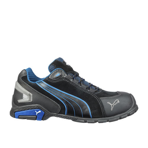 Противоскользящая спецобувь - RIO BLACK LOW - PUMA SAFETY SHOES - антипрокольная / жаропрочная / от электрического воздействия