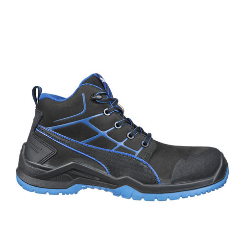 Противоскользящая спецобувь - KRYPTON BLUE MID - PUMA SAFETY SHOES - антипрокольная / для электростатического разряда / из кожи