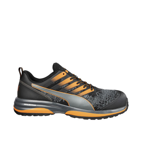 Спецобувь для логистики и технического обслуживания - CHARGE ORANGE LOW - PUMA SAFETY SHOES - противоскользящая / антипрокольная / жаропрочная