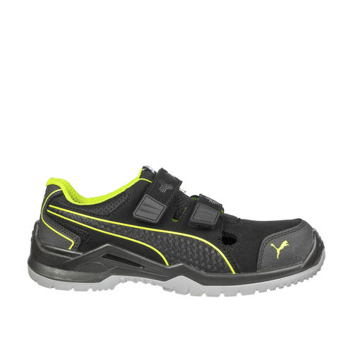 Противоскользящая спецобувь - NEODYME GREEN LOW - PUMA SAFETY SHOES - антипрокольная / для электростатического разряда / из микроволокна