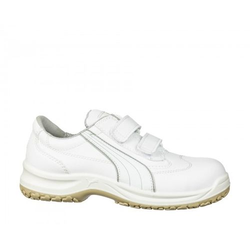 Спецобувь для лаборатории - ABSOLUTE LOW - PUMA SAFETY SHOES - противоскользящая / из кожи / из микроволокна