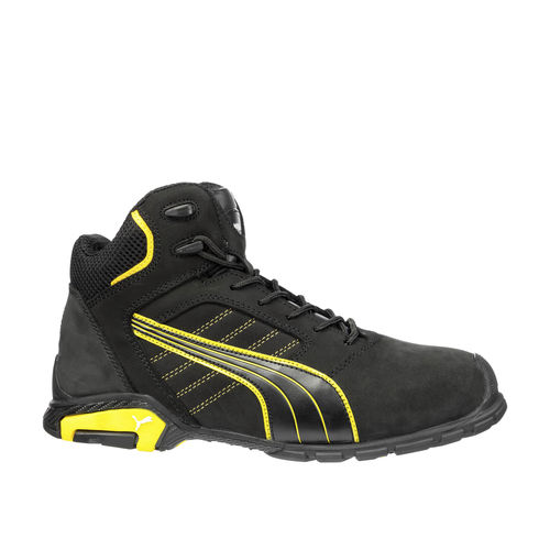 Противоскользящая спецобувь - AMSTERDAM MID - PUMA SAFETY SHOES - антипрокольная / из кожи / S3