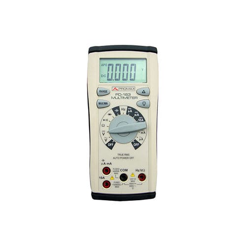 Цифровой мультиметр - PD-163 - PROMAX ELECTRONICA - переносной / 600 В / 10 A