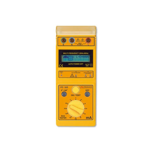 Тестер остаточного тока - PE-365 - PROMAX ELECTRONICA - кабельный / цифровой