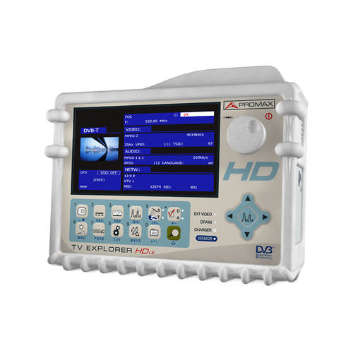 Анализатор для электросети - TV EXPLORER HD LE - PROMAX ELECTRONICA - качества энергии / настольный