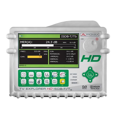 Анализатор для электросети - EXPLORER HD ISDB-T/Tb - PROMAX ELECTRONICA - ОВП / настольный