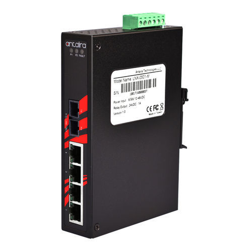 Неуправляемый коммутатор Ethernet - LNX-0501-S3 - Antaira Technologies - 5 портов / на DIN-рейке / для монтажа в стену