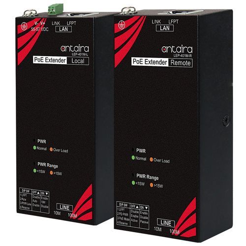 Удлинитель Ethernet - LEP-401M-KIT - Antaira Technologies - промышленный / PoE