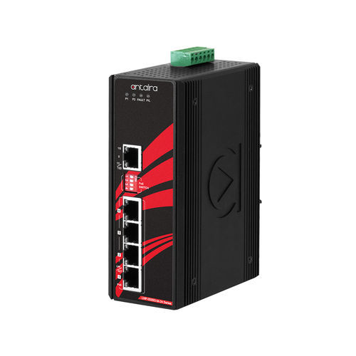 Неуправляемый коммутатор Ethernet - LNP-0500G-bt-24 - Antaira Technologies - 5 портов / Gigabit Ethernet / гигабит