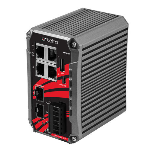 Управляемый коммутатор Ethernet - LMX-C602G-SFP-V2 - Antaira Technologies - 6 портов / уровня 3 / Gigabit Ethernet