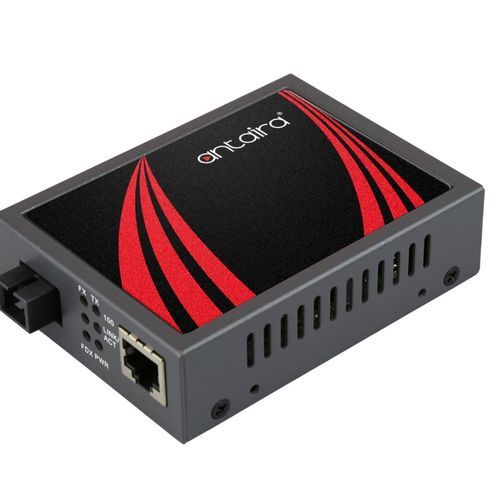 Преобразователь среда - EMC-0201G-SC-WA-M - Antaira Technologies - для измерения температуры / мощности / Ethernet