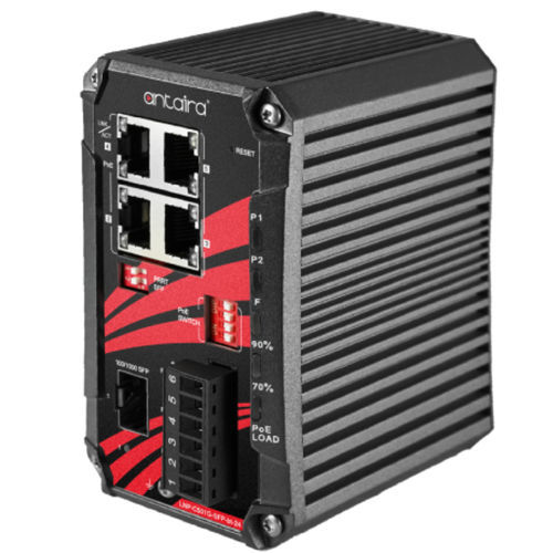 Неуправляемый коммутатор Ethernet - LNP-C501G-SFP-bt-24-T - Antaira Technologies - 5 портов / Gigabit Ethernet / гигабит
