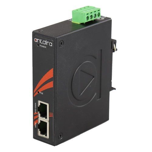 PoE-инжектор IEEE 802.3at - INJ-C200G-bt-T - Antaira Technologies - IEEE 802.3bt / IEEE 802.3af / на DIN-рейке