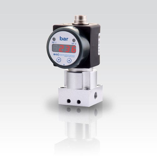 Электронный прессостат - DS 233 - BD|SENSORS GmbH - дифференциальный / разъем M12 / резьбовой