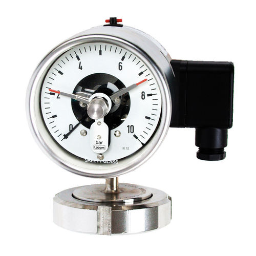 Прессостат с трубкой Бурдона - BP4 series  - LABOM Mess- und Regeltechnik GmbH - относительный / резьбовой / для жидкостей