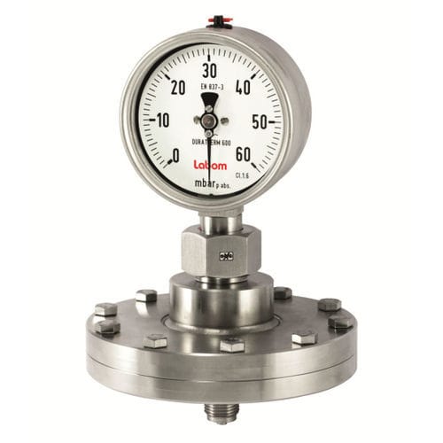 Абсолютный манометр - BB2 series - LABOM Mess- und Regeltechnik GmbH - аналоговый / резьбовой / с фланцем