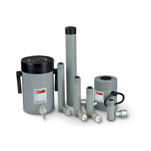 Цилиндр из стали - LSC series - LUKAS Hydraulik GmbH - гидравлический / простого действия / с защитой