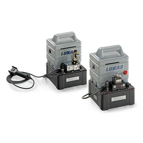 Гидравлический блок с электродвигателем - PO 4 series - LUKAS Hydraulik GmbH - высокое давление / для мобильных приложений / компактный
