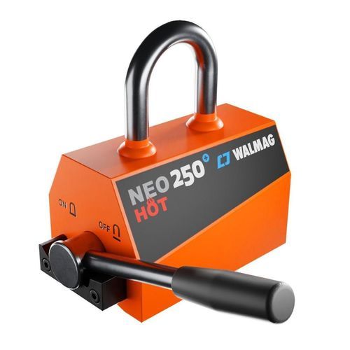 Постоянный магнит для подъема из неодима - NEO HOT  - WALMAG MAGNETICS - с ручным переключением / для погрузно-разгрузочных работ / для горячей стали