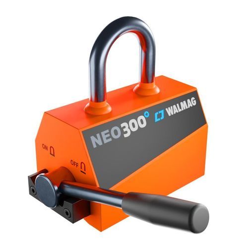 Постоянный магнит для подъема с ручным переключением - NEOL Series - WALMAG MAGNETICS - для листового металла / для труб / для железных прутьев