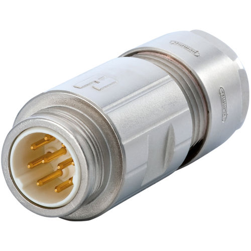 Соединитель для передачи данных - 7.820 series - HUMMEL - DIN / круговой / блокируемый винтом