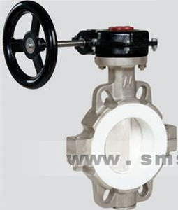 Клапан поворотный затвор - T-KV.W1320 series - SMS-TORK - с ручным управлением / из нержавеющей стали / для жидкости с высокой вязкостью