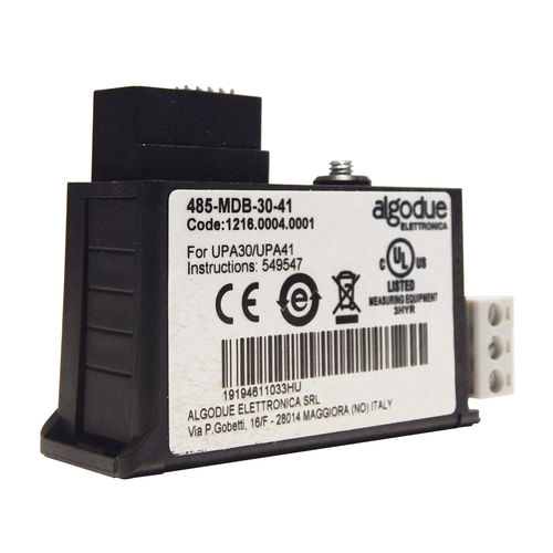 Коммуникационный модуль RS485 - 485-MDB-30-41, 2PULSE-30-41, 2DO-2DI-30-41, 2AO-30-41 - Algodue Elettronica - Modbus
