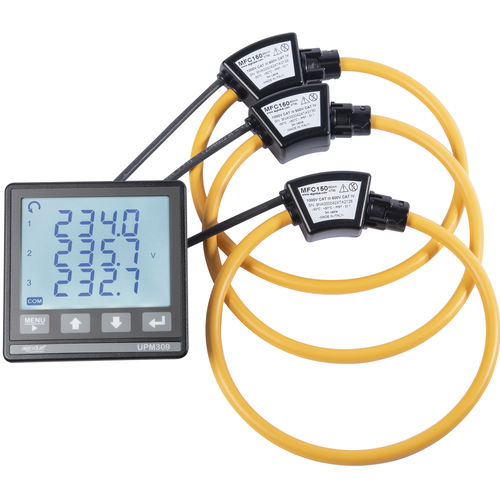 Анализатор для наблюдения - UPM309RGW (3 x MFC150) - Algodue Elettronica - для электросети / мощности / напряжения