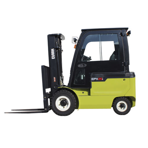 Электрический вилочный погрузчик - EPX series - CLARK Material Handling - с местом для сидения водителя / для разгрузочно-погрузочных работ / для складов