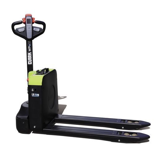 Погрузчик для поддонов на литиевой батарее - WPio18 - CLARK Material Handling - 48 В / для складов / с тормозом