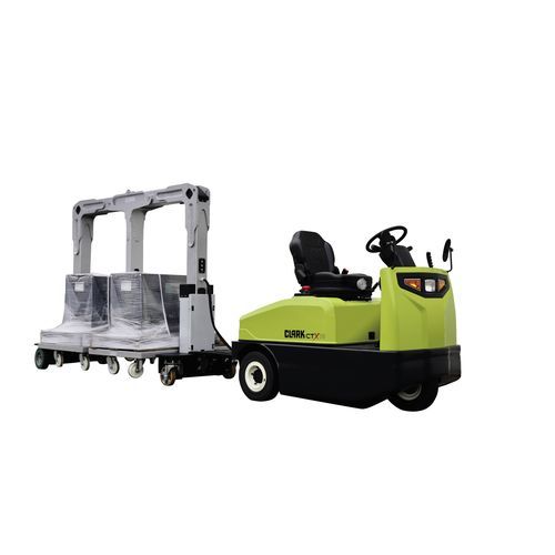 Двухосный прицеп - CTR series - CLARK Material Handling - буксируемый / для складов / для гибкого шланга