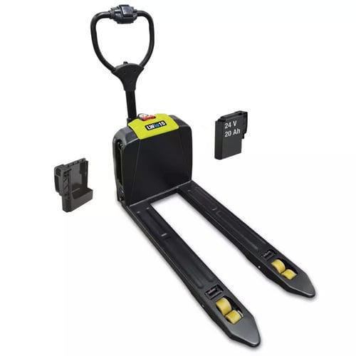 Погрузчик для поддонов на литиевой батарее - LWio15 - CLARK Material Handling - 24 В / для разгрузочно-погрузочных работ / транспортный