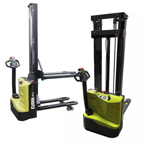 Электрический штабелер - WS10 series - CLARK Material Handling - с сопровождающим оператором / 24 В / транспортный