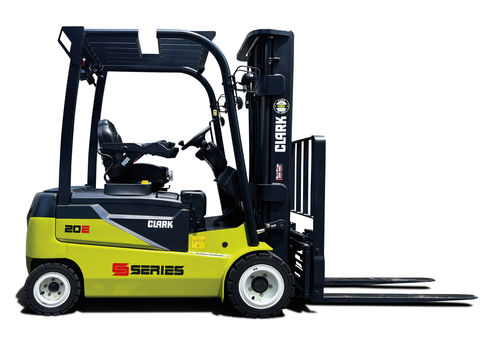 Электрический вилочный погрузчик - SE series - CLARK Material Handling - с местом для сидения водителя / для паллет / для складов