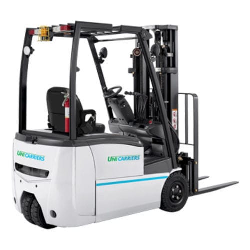 Электрический вилочный погрузчик - TX series - Nissan Forklift - с местом для сидения водителя / для разгрузочно-погрузочных работ / с противовесом