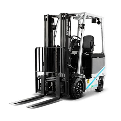 Электрический вилочный погрузчик - BX series - Nissan Forklift - с местом для сидения водителя / транспортный / с противовесом