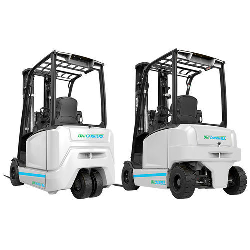 Электрический вилочный погрузчик - MXS series - Nissan Forklift - с местом для сидения водителя / для разгрузочно-погрузочных работ / с противовесом
