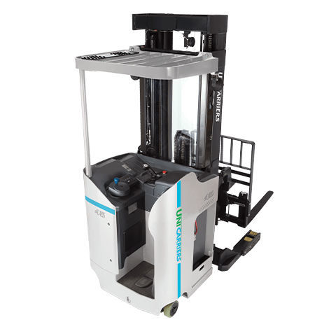 Электрическая подъемная тележка со съемной опорой - SRX series - Nissan Forklift - с местом для сидения водителя / для разгрузочно-погрузочных работ / высокая нагрузка