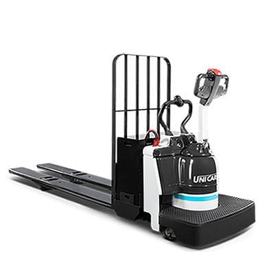 Электрический погрузчик для поддонов - RPX series - Nissan Forklift - с местом для сидения водителя / 24 В / прочный