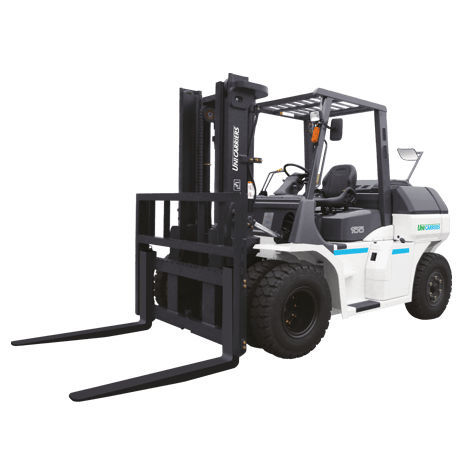 Вилочный погрузчик на пневматическом устройстве - PFD series - Nissan Forklift - дизельный / с местом для сидения водителя / для разгрузочно-погрузочных работ