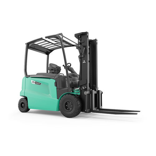 Электрический вилочный погрузчик - FB25-35A(C)N Series - Mitsubishi Forklift Trucks - с местом для сидения водителя / промышленный / 4-колесный